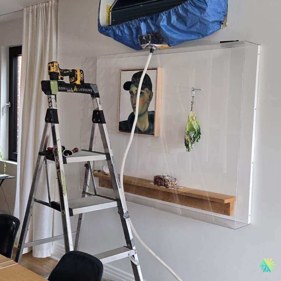 Réparation d’une thermopompe murale Fujitsu à Outremont