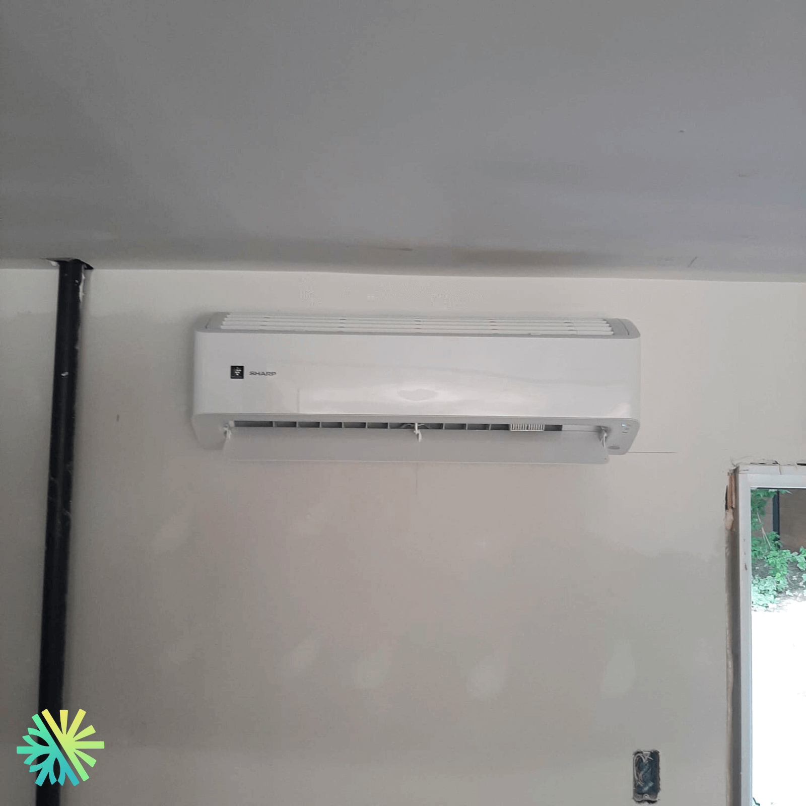 Installation d’une thermopompe Sharp BU Triple Zone à Pierrefonds