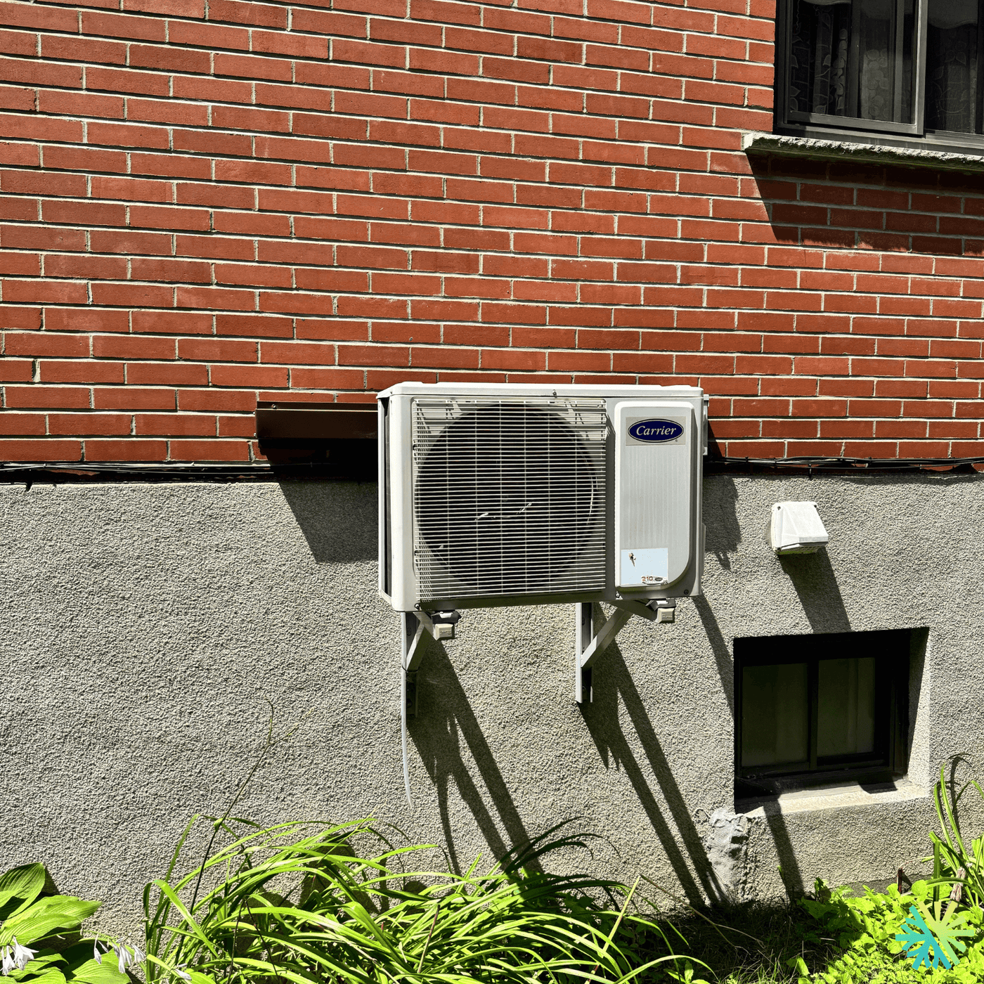 Réparation d’une thermopompe murale Carrier à Rosemont–La Petite-Patrie (Montréal)