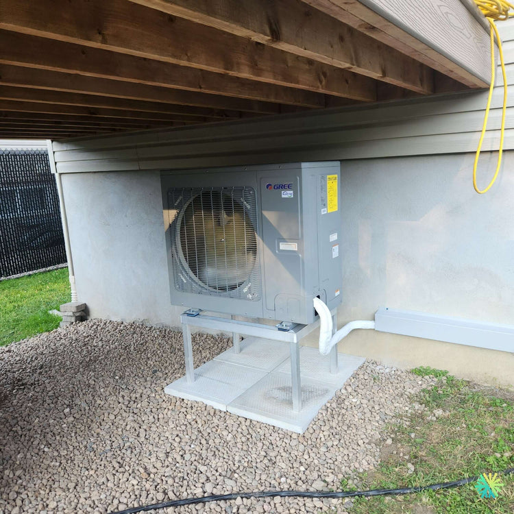 Installation d’une GREE Livo R32 thermopompe murale à Chomedey (Laval)