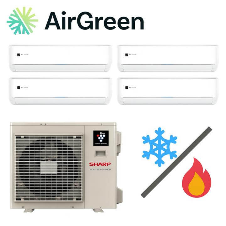 Installation d'unité extérieure pour Comment installer un système de thermopompe MultiZone? avec AirGreen à Montréal