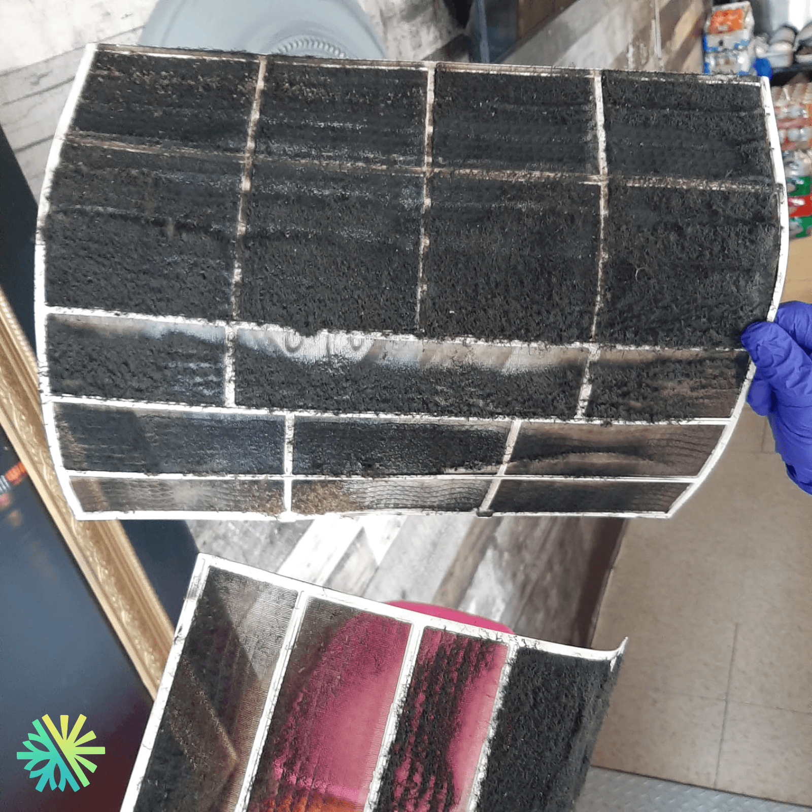 Vous ne croirez jamais ce que les techniciens d’AirGreen ont découvert dans un climatiseur mural non entretenu pendant 5 ans