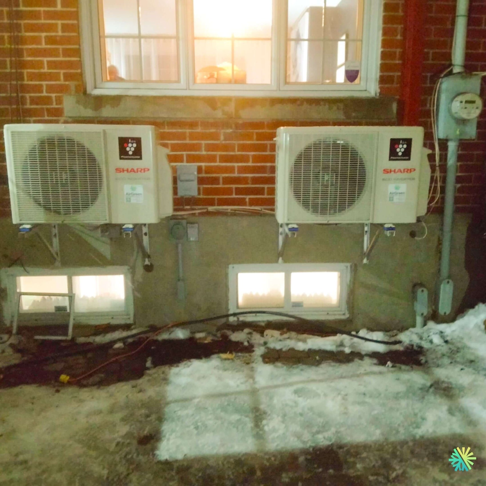 Une installation double pour un confort optimal dans un hiver québécois rigoureux