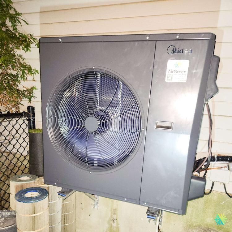 Installation d’une thermopompe centrale MIDEA EVOX G3 à Pierrefonds-Roxboro, dans l’Ouest-de-l’Île de Montréal