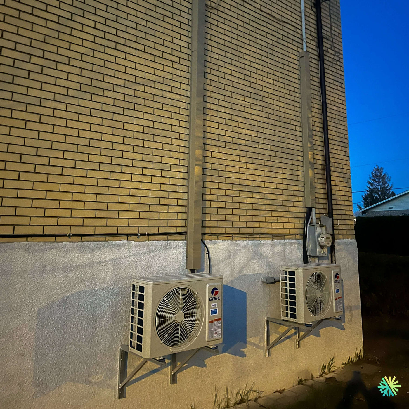Installation d’une thermopompe murale GREE AIRY R32 Mini Split à Châteauguay