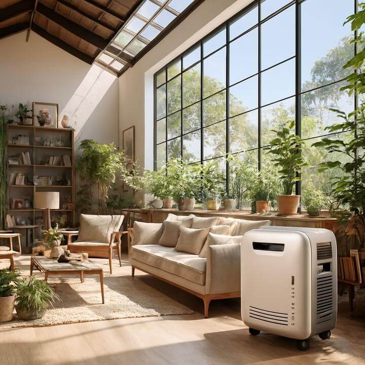 Grands espaces humides nécessitant des déshumidificateurs commerciaux pour contrôler l'humidité et préserver les infrastructures.