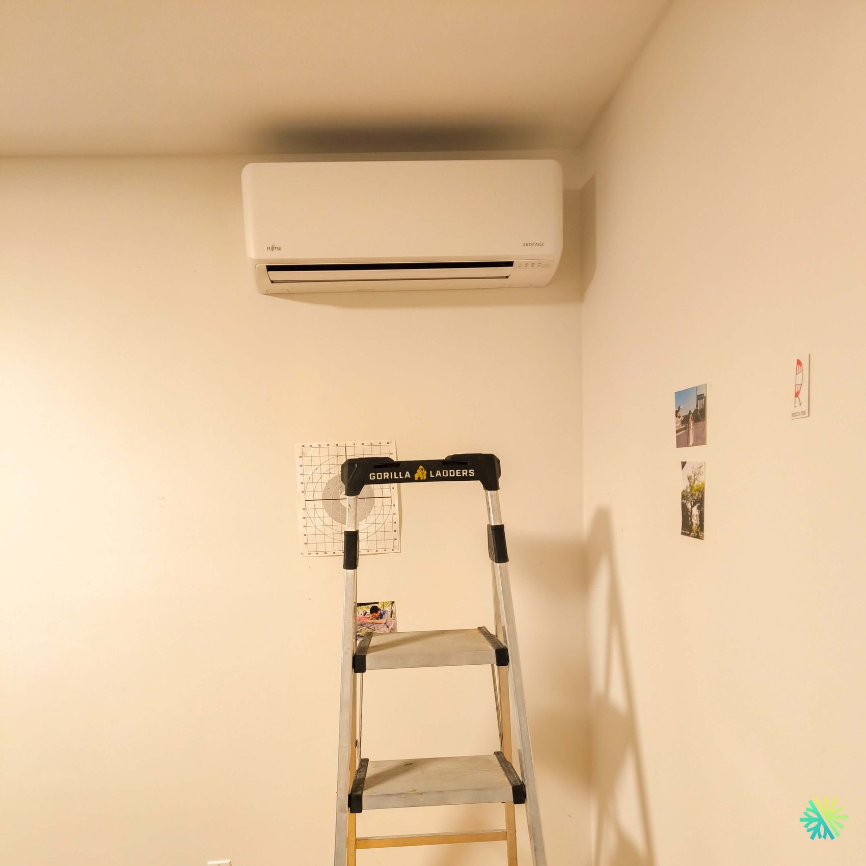 Installation d’une thermopompe triple zone Fujitsu Aquila XLTH à Saint-Jude : confort multizone AIRSTAGE et intégration intérieure soignée