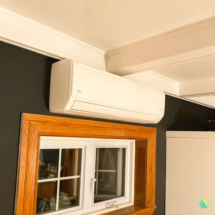 Installation d’une thermopompe murale Fujitsu AIRSTAGE à Marieville, en Montérégie