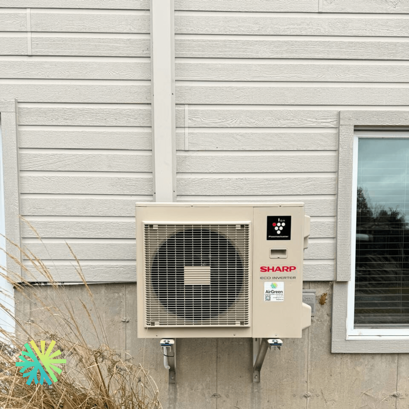 Installation d’une thermopompe SHARP BU double zone à Blainville