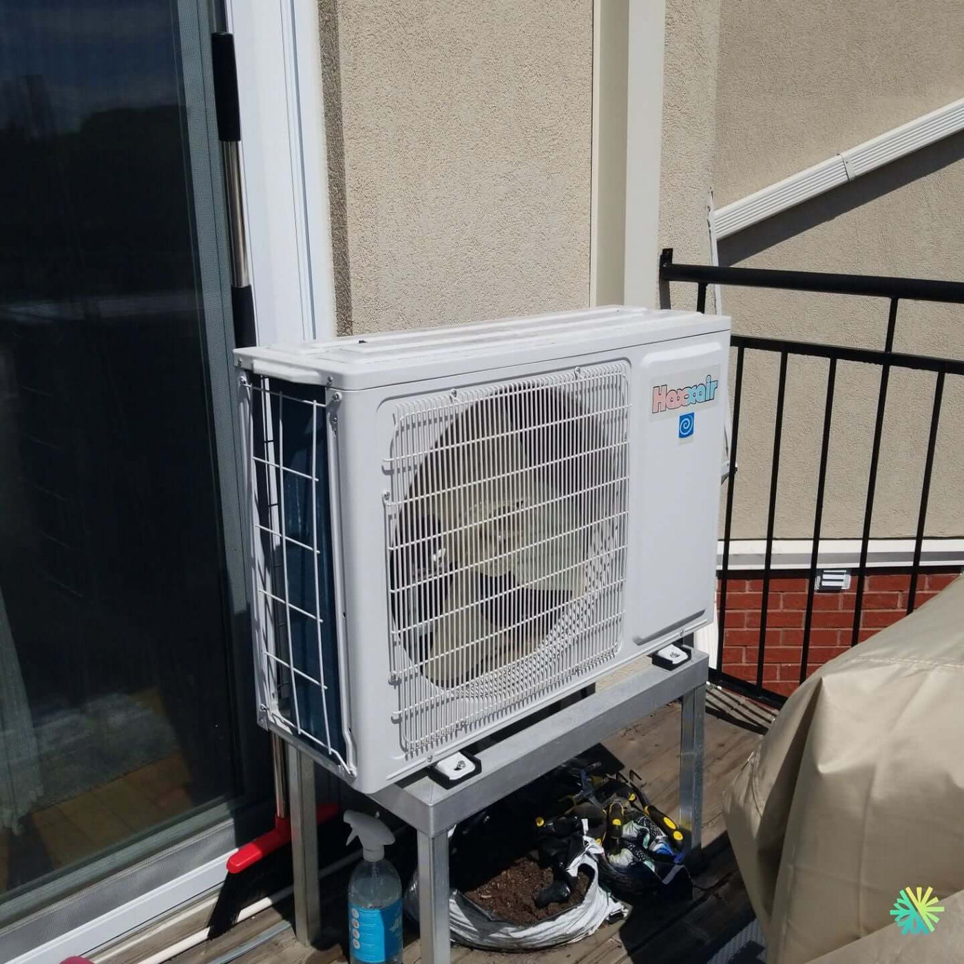 Installation d’une Haxxair thermopompe murale à Chomedey