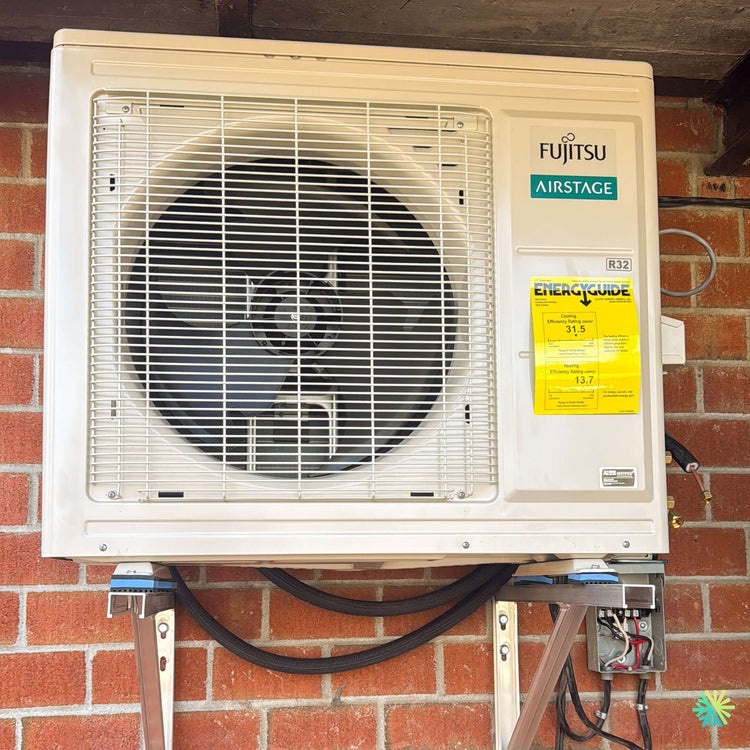 Installation d’une thermopompe murale FUJITSU AIRSTAGE Orion XLTH 24 000 BTU à Verdun