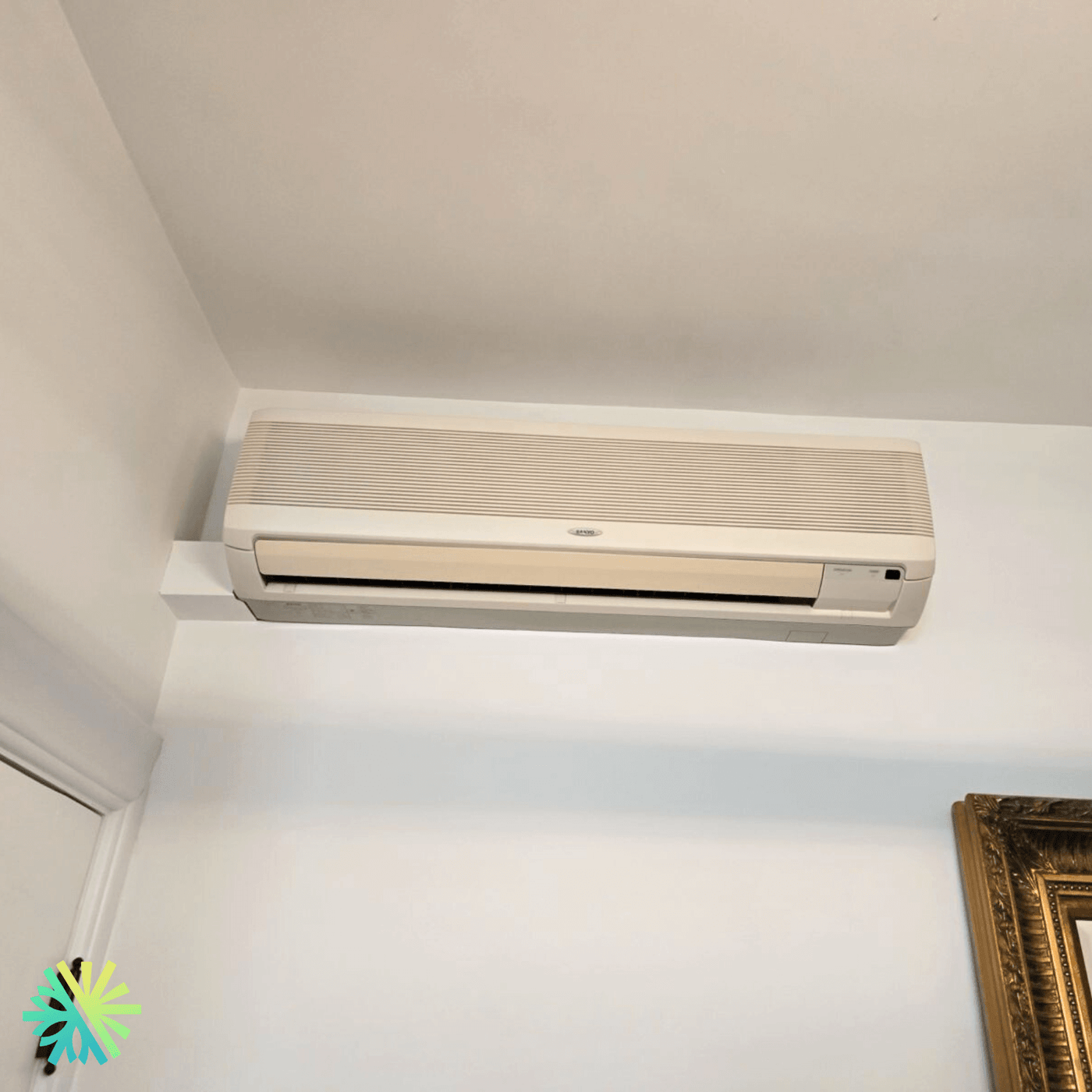 Réparation d’une thermopompe murale SANYO à Mercier–Hochelaga-Maisonneuve