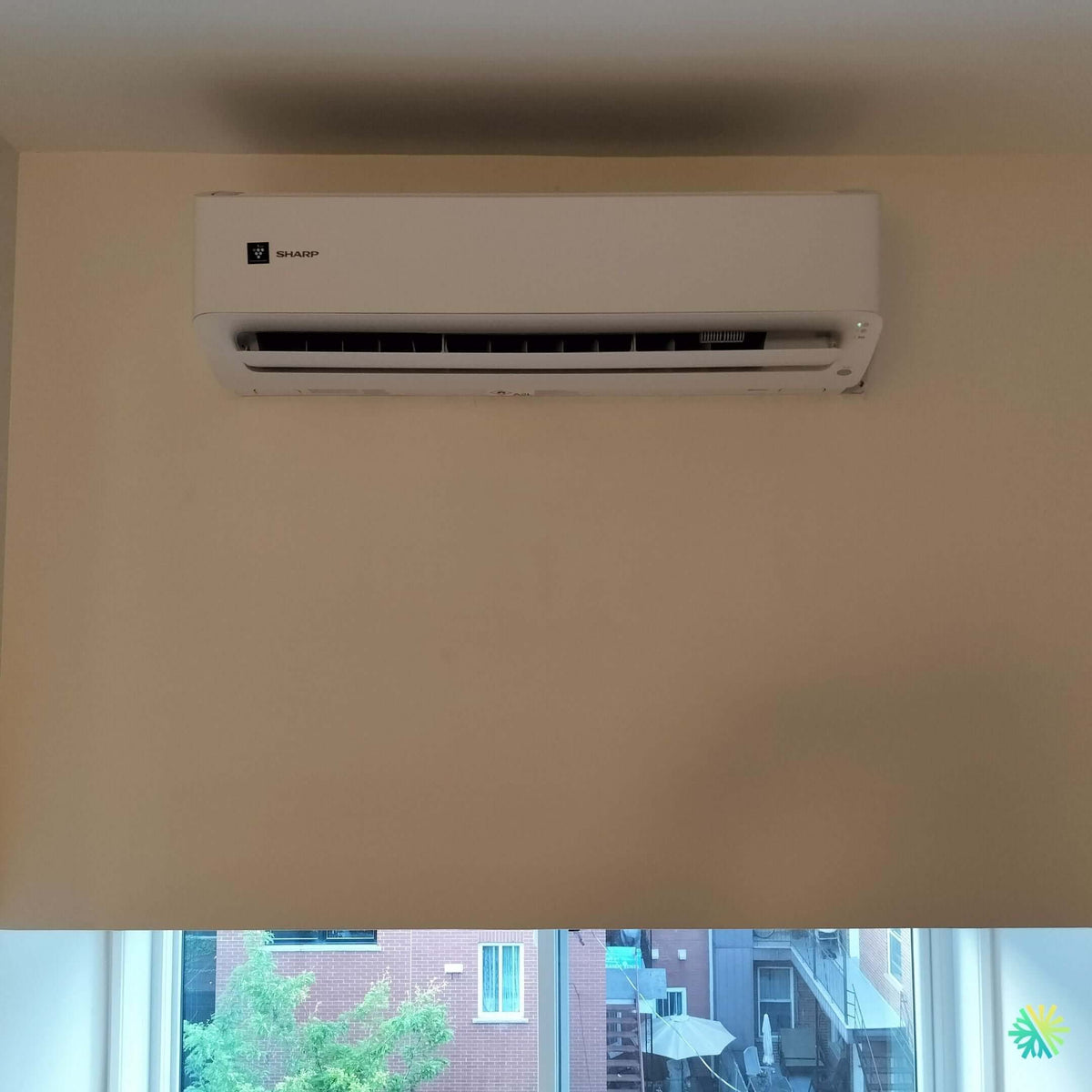 Installation d’une Sharp thermopompe murale à Rosemont–La Petite-Patrie