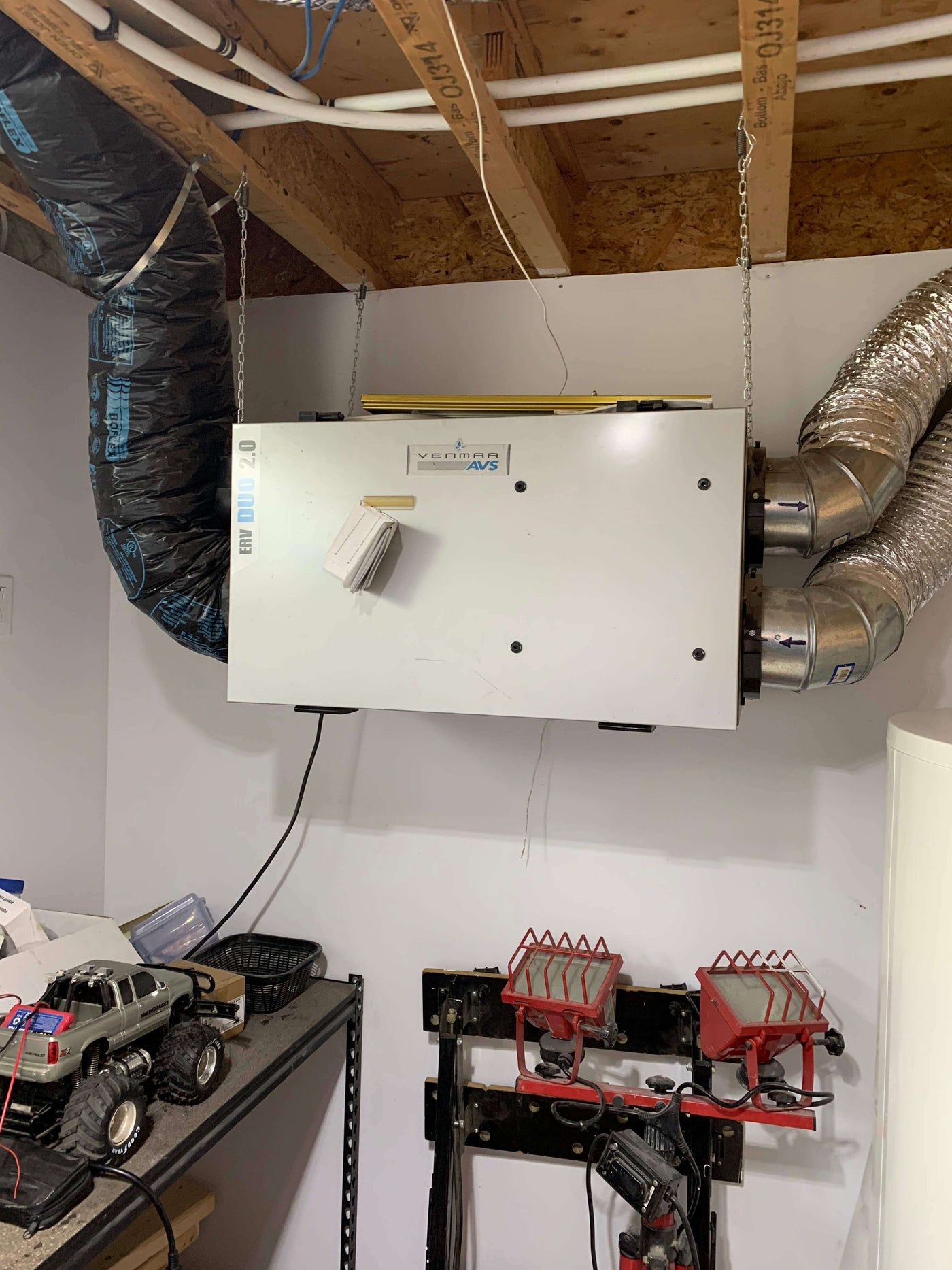 VRE vs humidité excessive : Comment une simple installation a sauvé une maison à Brossard