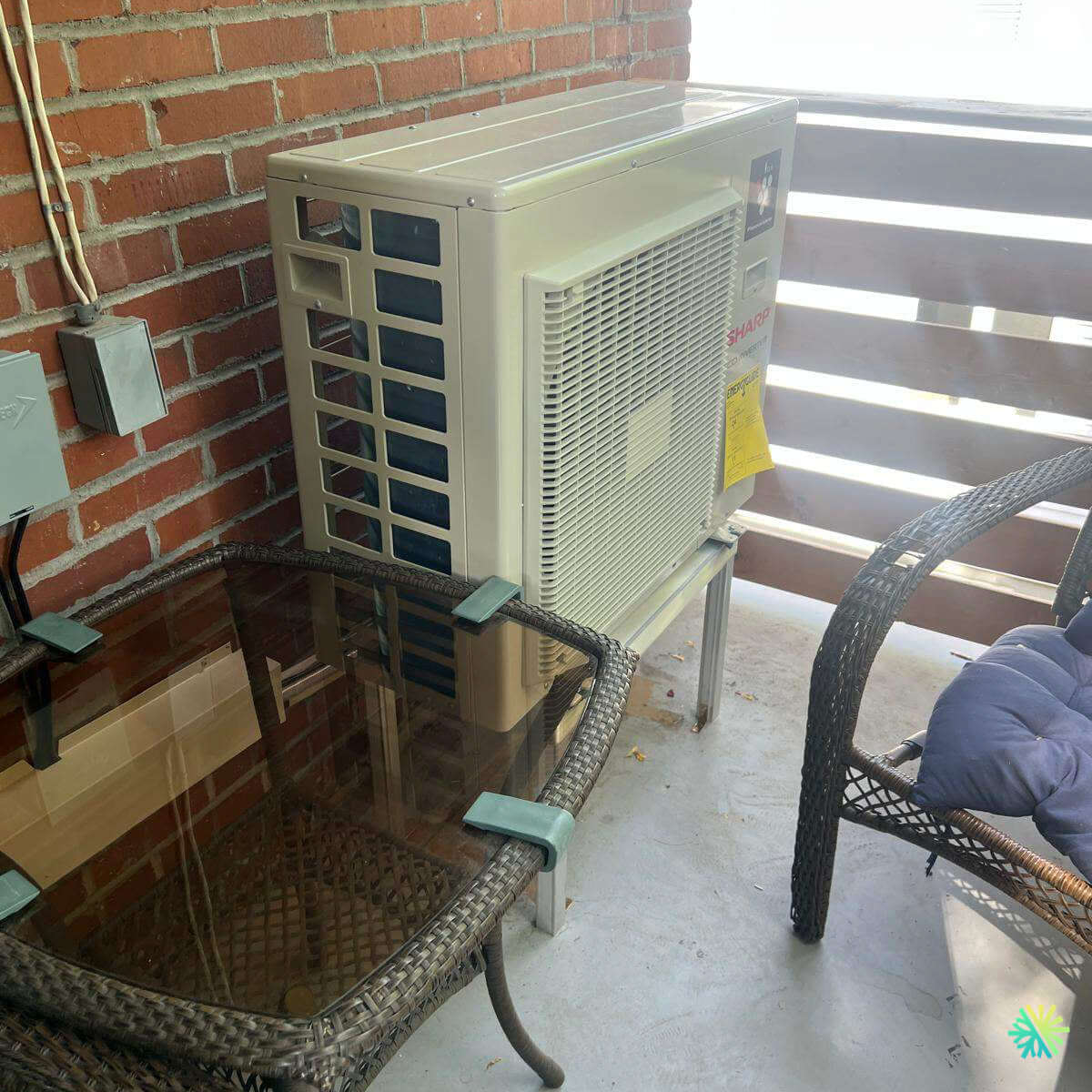 Installation d’une Sharp ZU1 thermopompe murale à Rosemont–La Petite-Patrie