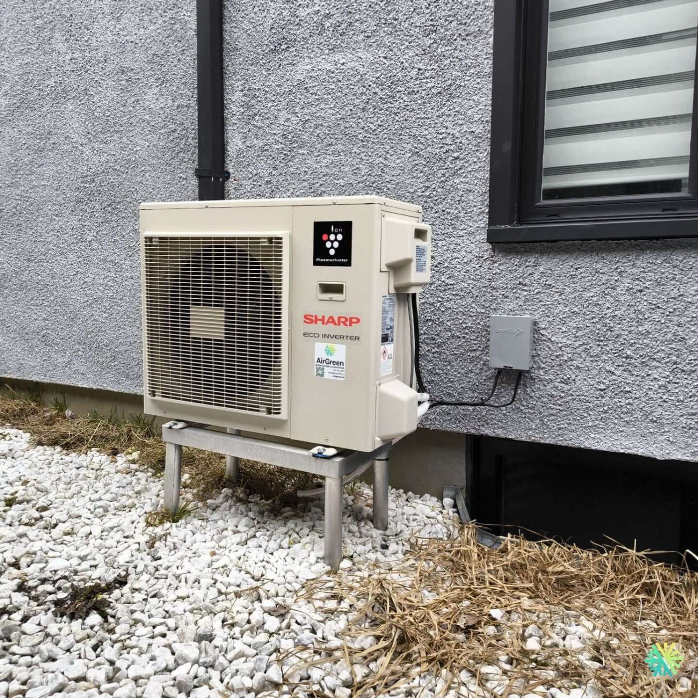 Installation d’une Sharp Eco Inverter thermopompe murale à Boucherville