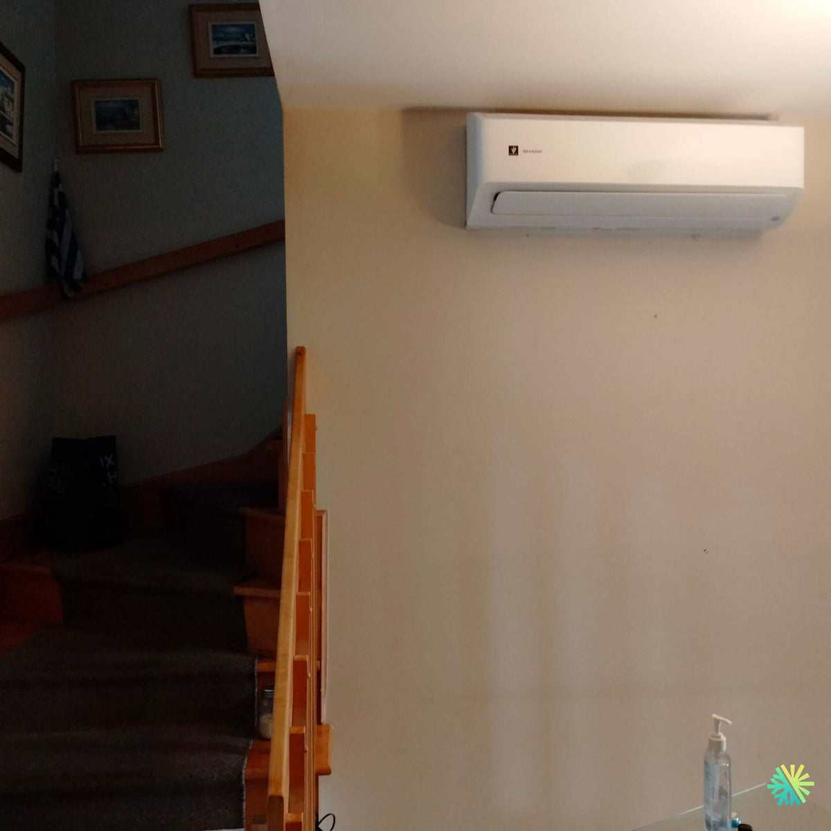 Installation d’une Sharp Eco Inverter thermopompe murale à Parc-Extension
