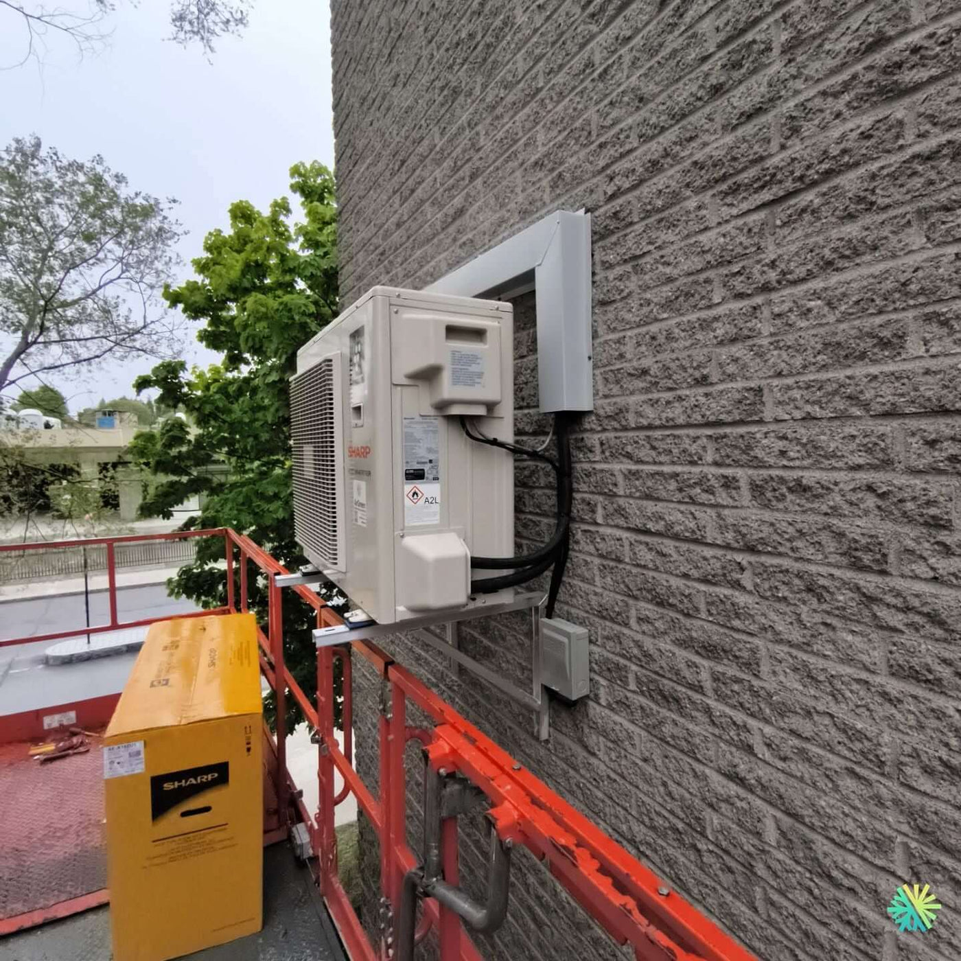 Installation d’une Sharp thermopompe murale à Rosemont–La Petite-Patrie