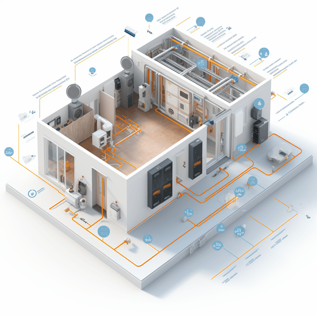 Comment la capacité ou la tonnage d'un système monobloc est-il lié à l'espace qu'il peut servir efficacement?