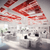 Modern office with visible ventilation ducts, exemplifying 'Quels sont les services de ventilation commerciale?' by AirGreen.
