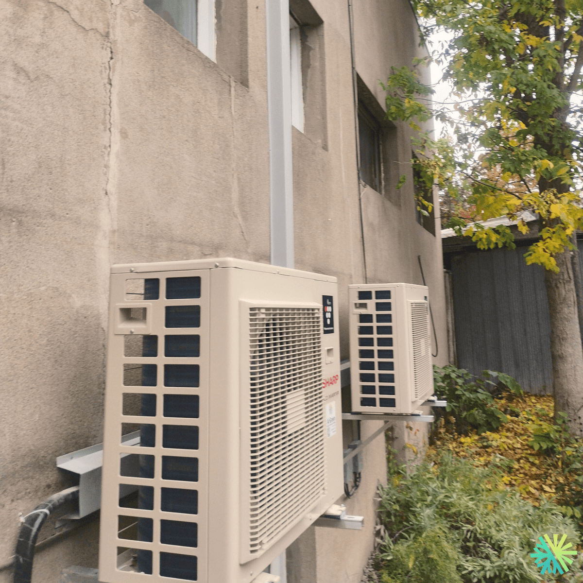 Installation d’une thermopompe murale Sharp à Côte-des-Neiges–Notre-Dame-de-Grâce (Montréal)
