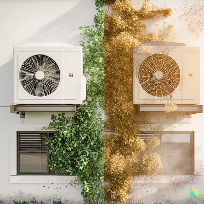 Avant/Après : transformation complète d’un système de chauffage vétuste en thermopompe centrale ultra-performante