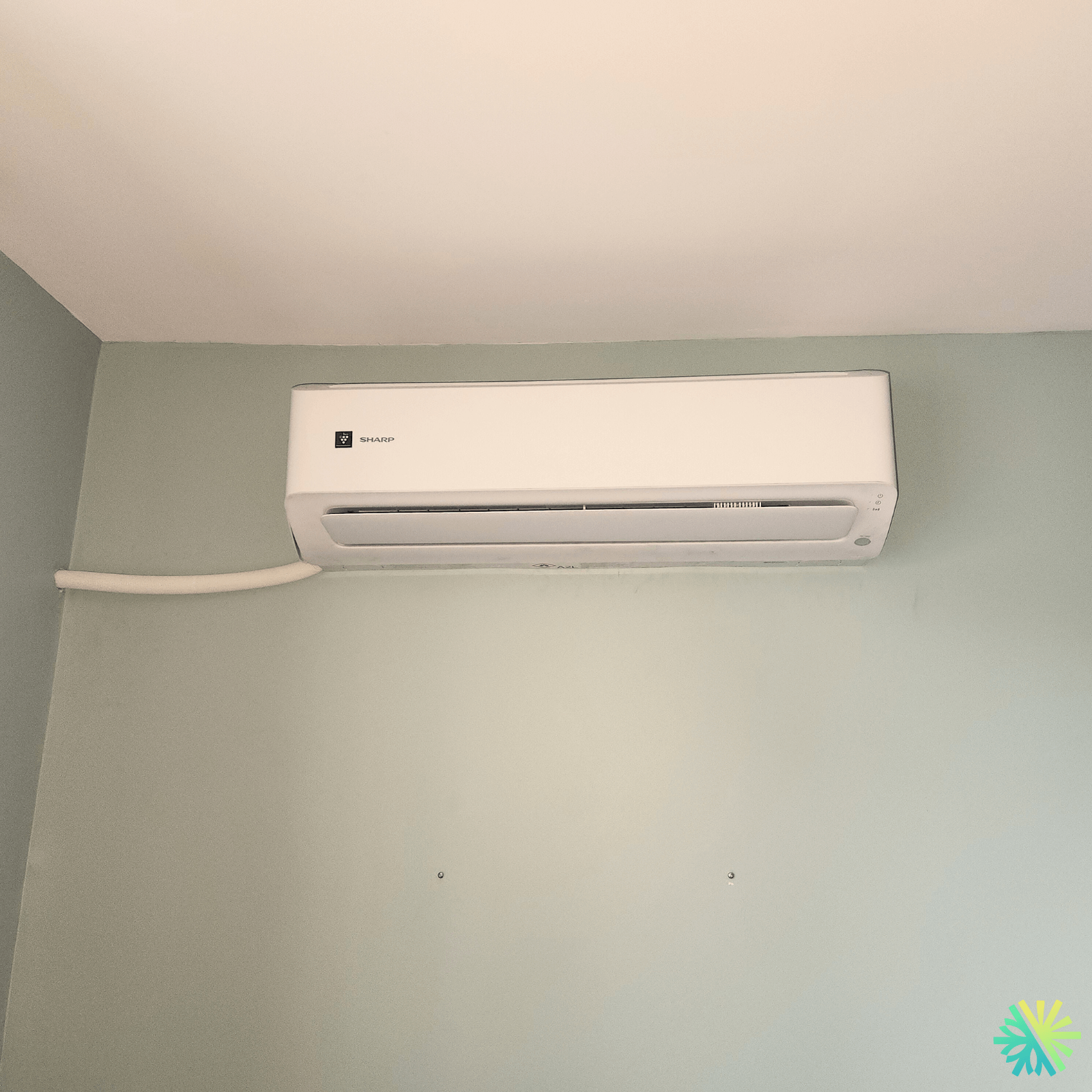 Installation d’une thermopompe murale Sharp à Rosemont–La Petite-Patrie (Montréal)