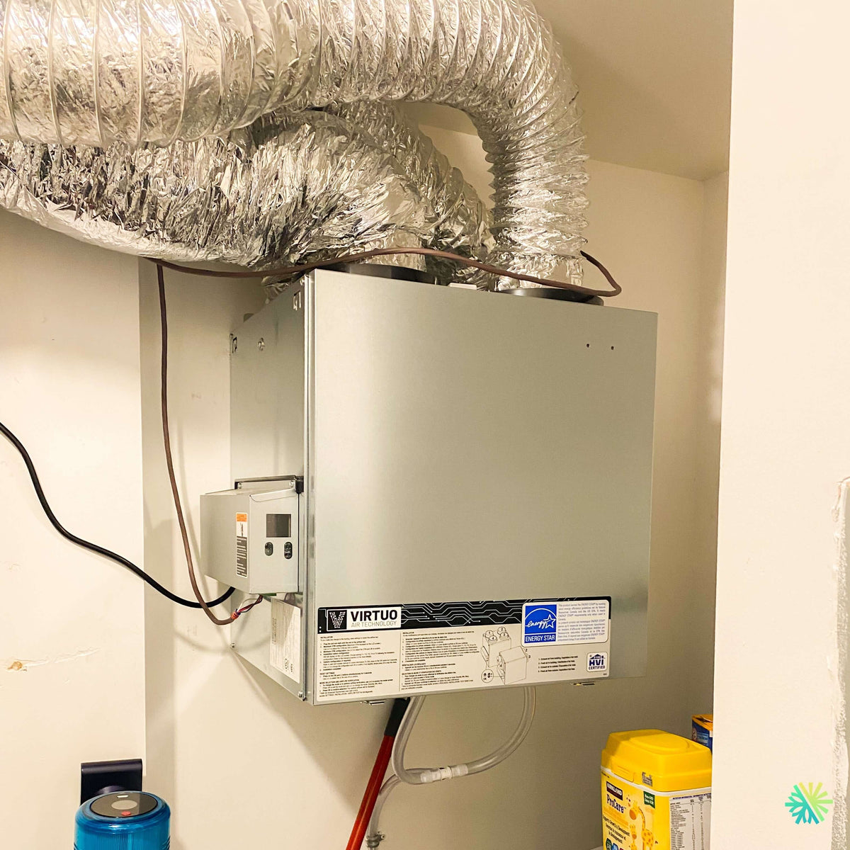 Installation d'un échangeur d'air vänEE Série AI V160H75RT (VRC avec Technologie Virtuo Air) à Huntingdon