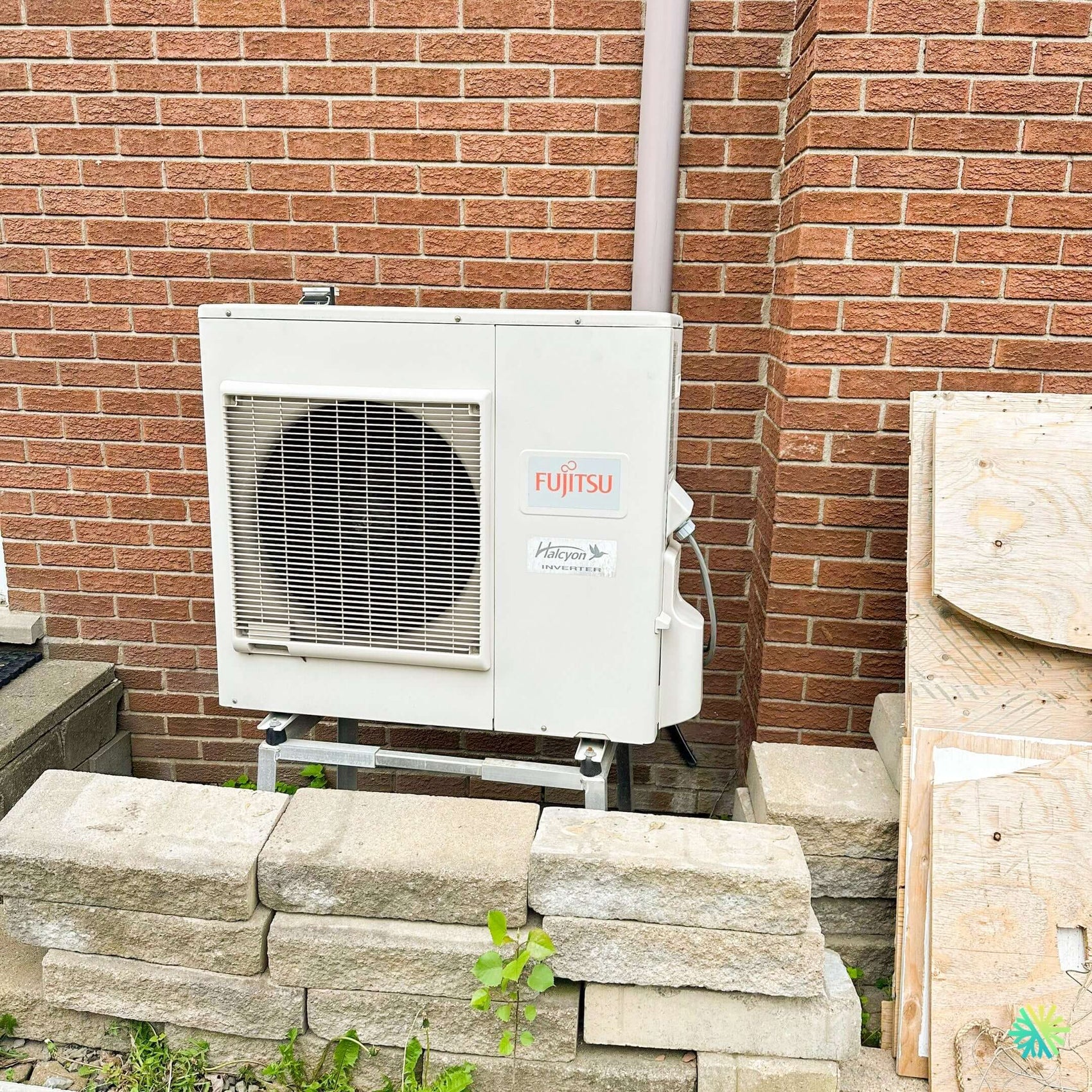 Une thermopompe installée dans un ancien garage transformé en loft : voici les résultats