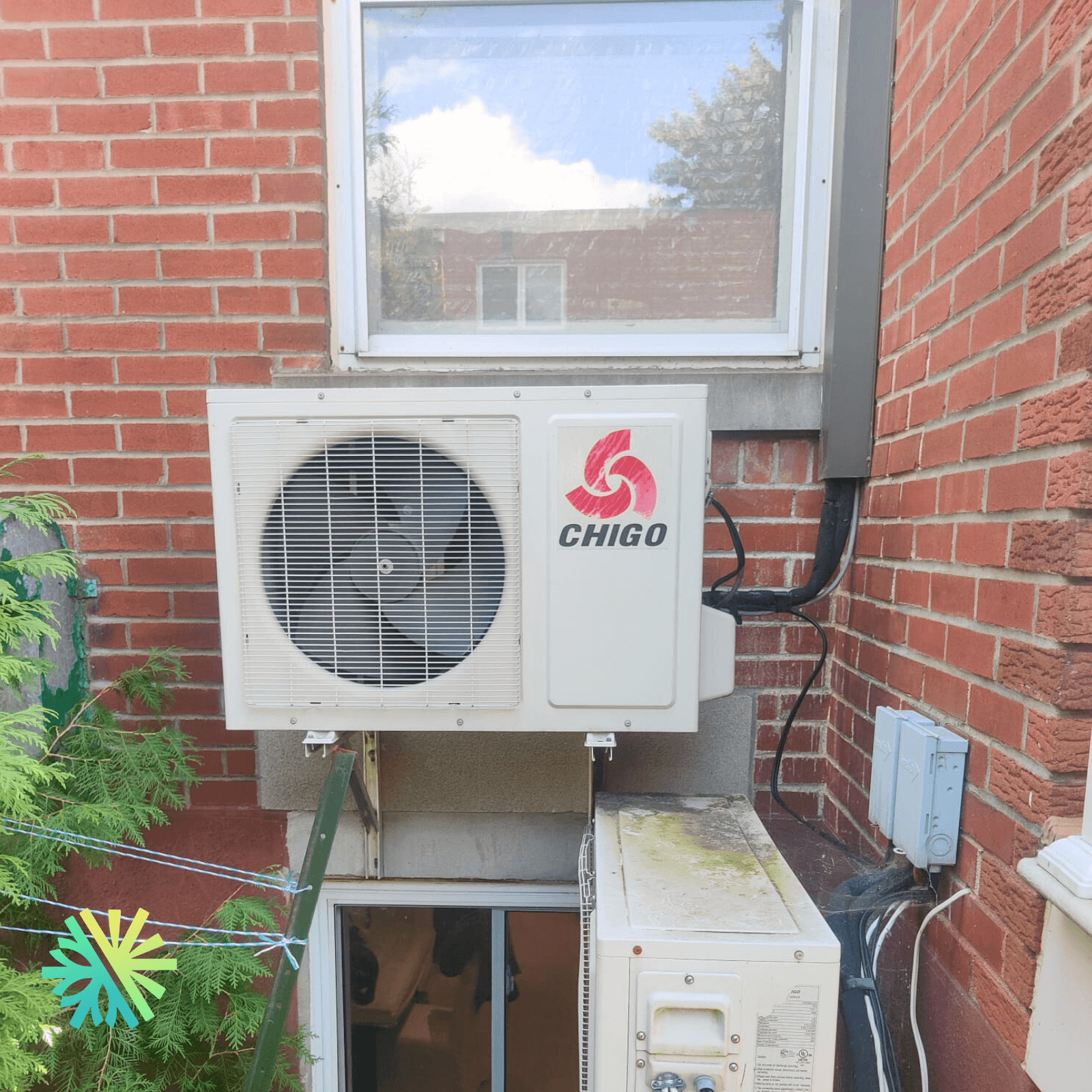 Revitalisation d'une thermopompe mini-split CHIGO à Côte Saint-Luc