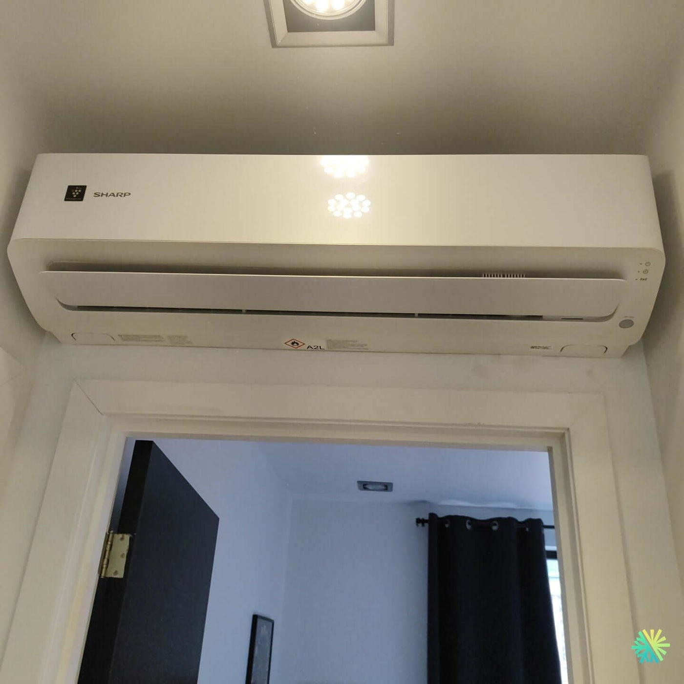 Installation d’une Sharp ZU1 thermopompe murale à Ville-Marie