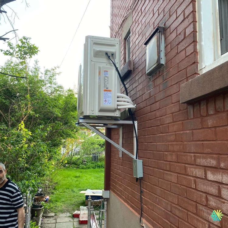 Installation d’une thermopompe murale Sharp Eco Inverter à Villeray–Saint-Michel–Parc-Extension