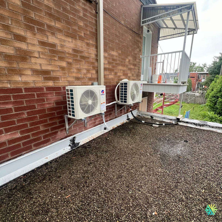 Installation d’une Gree thermopompe murale à Rosemont–La Petite-Patrie
