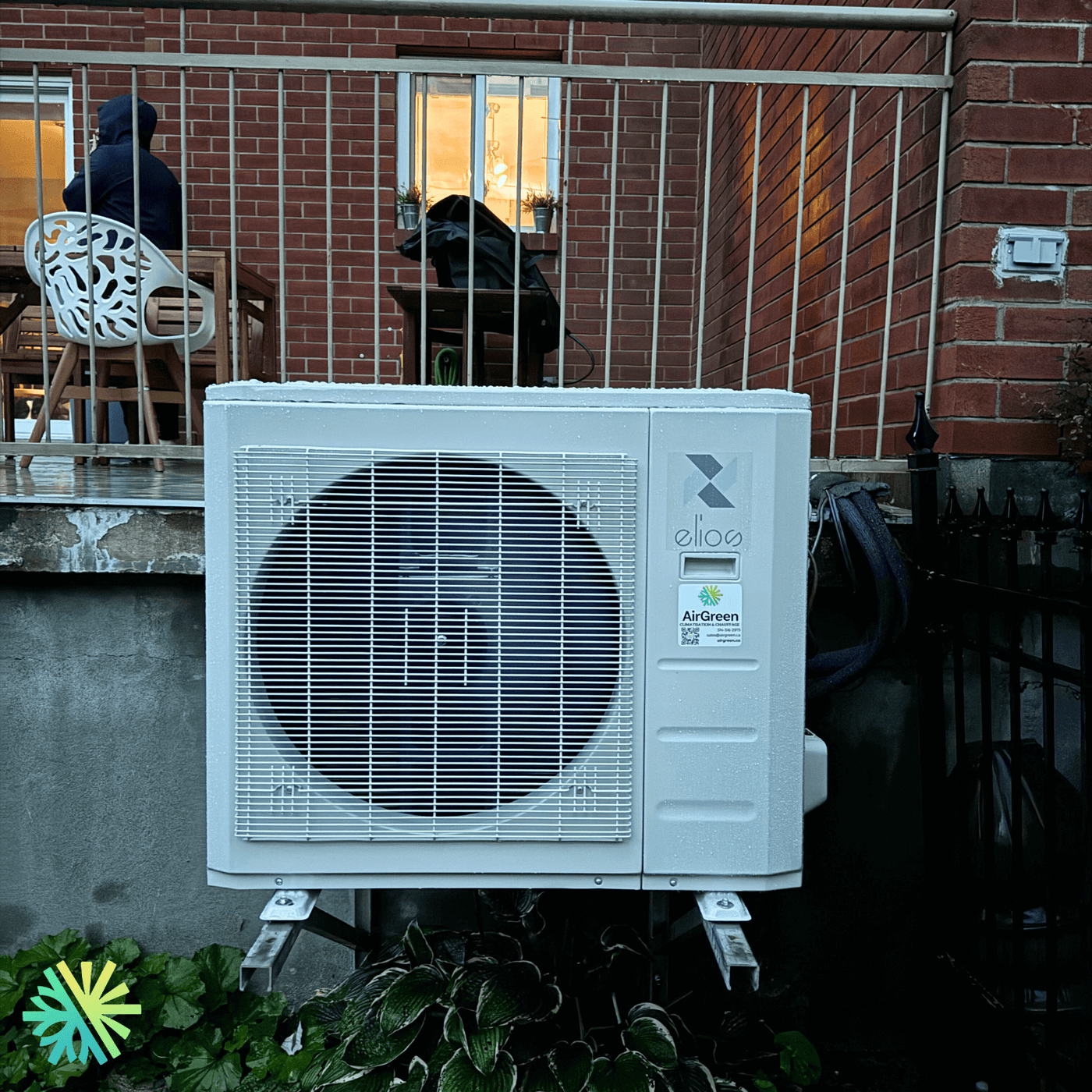 Installation d’une thermopompe centrale Elios à Montréal