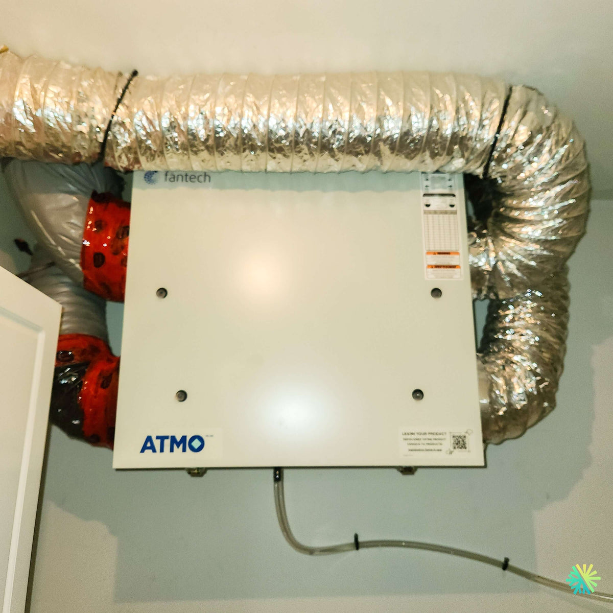 Installation d'un échangeur d'air FANTECH ATMO 200H à Rivière-des-Prairies–Pointe-aux-Trembles, Montréal