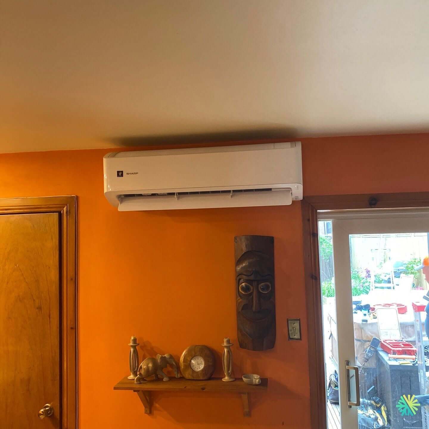 Installation d’une Sharp (série ZU1) thermopompe murale à Chomedey (Laval)