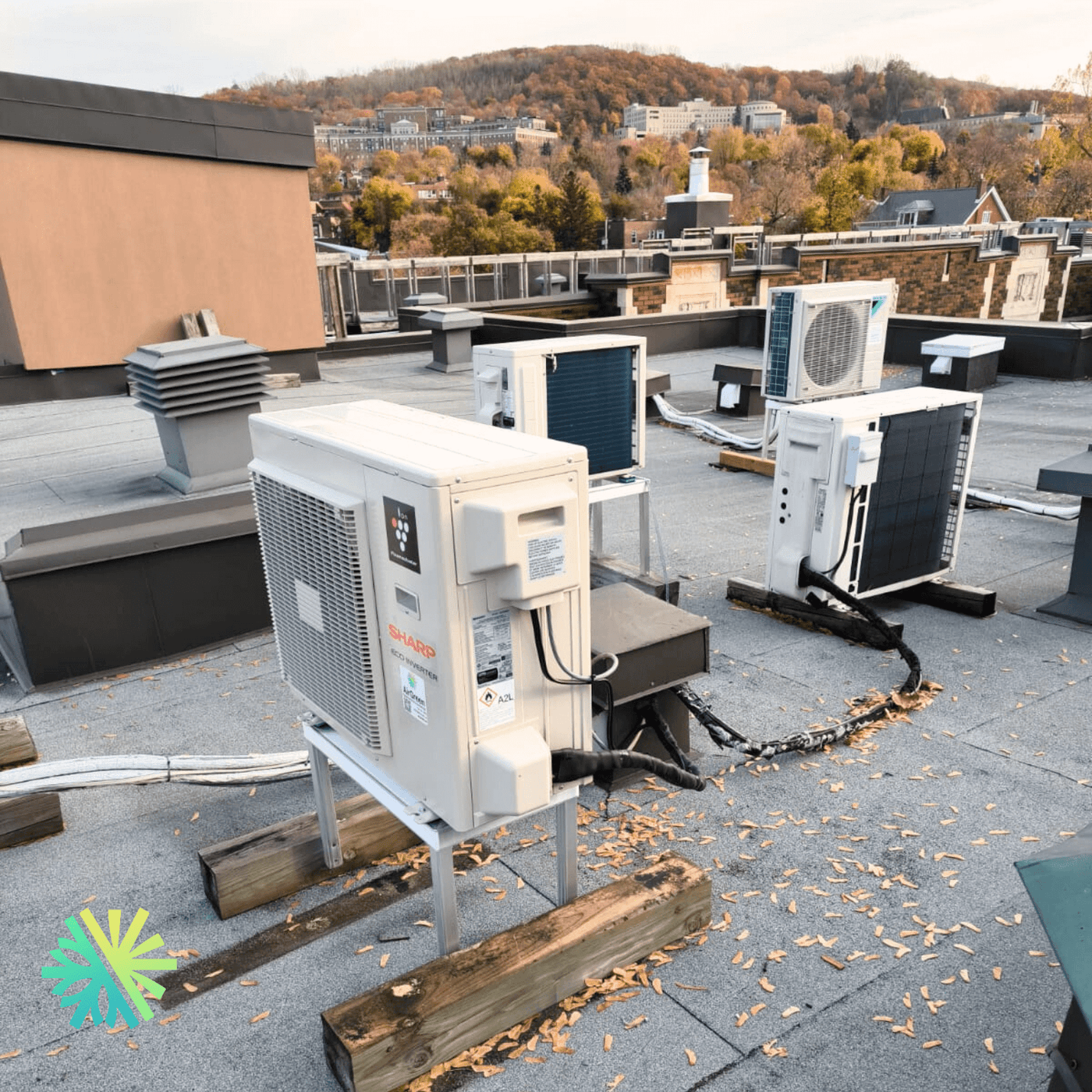 Installation d’une thermopompe Mini Split SHARP ZU1 à Montréal
