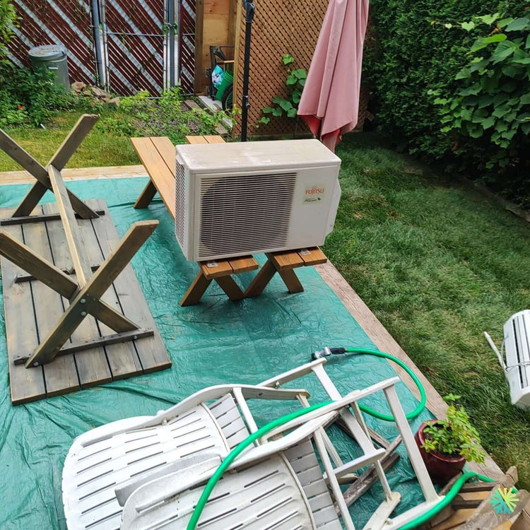 Réparation d’une thermopompe murale Fujitsu à Boisbriand