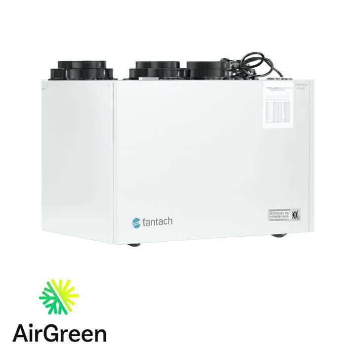 Échangeur d'air AirGreen montrant comment est-ce qu'un échangeur d'air peut aider avec les allergies.