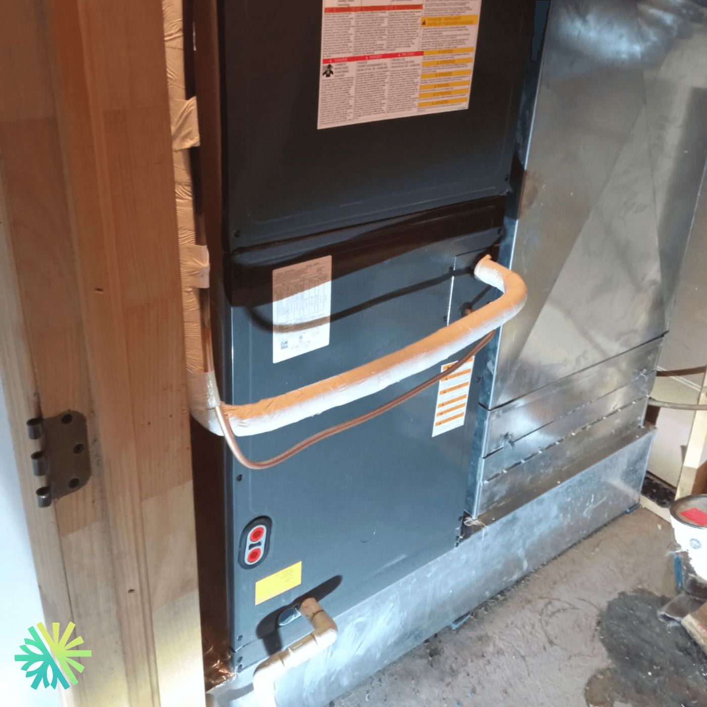 Installation d'une fournaise électrique Goodman R-32 AMST à Montréal