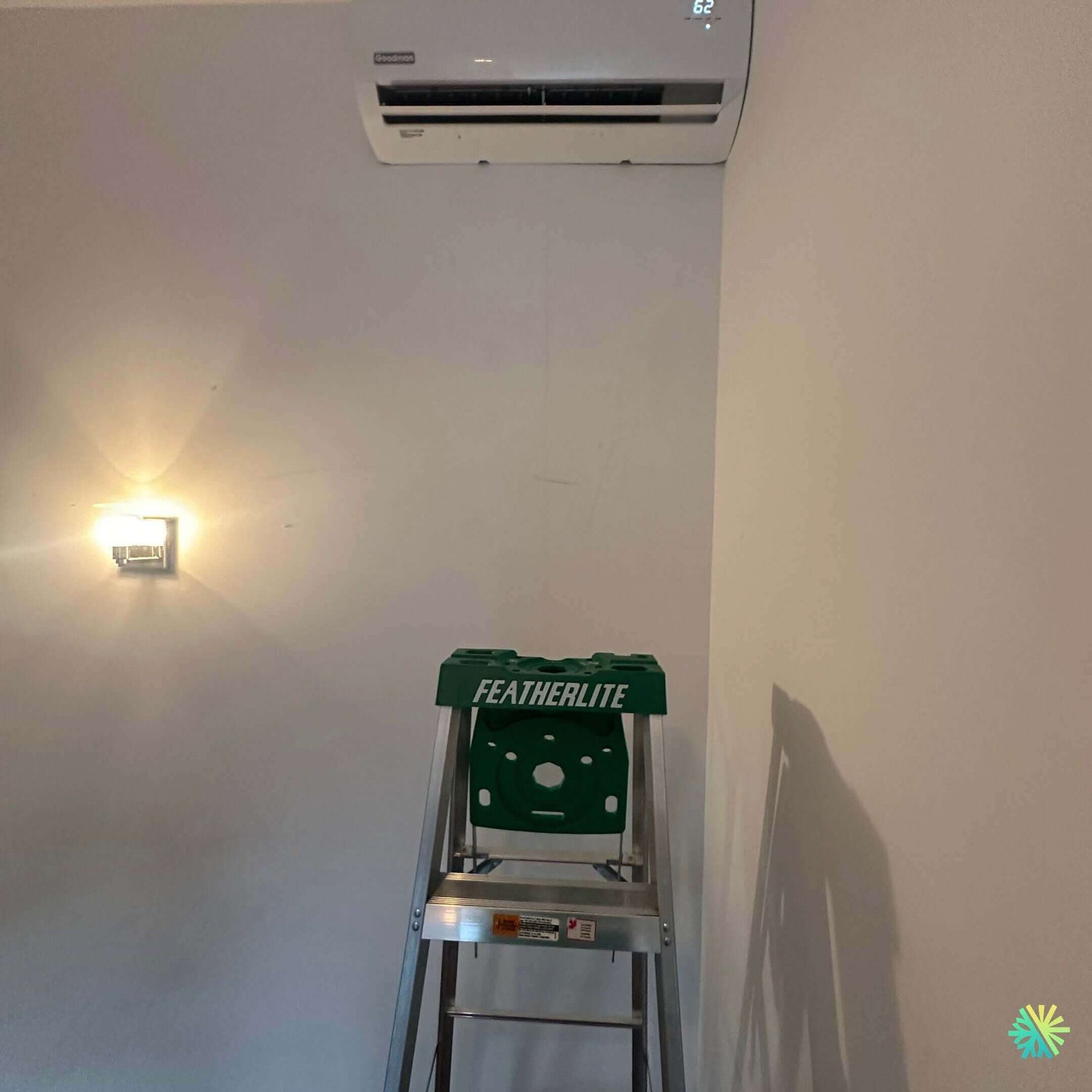 Installation d’une thermopompe murale Goodman à Côte-des-Neiges