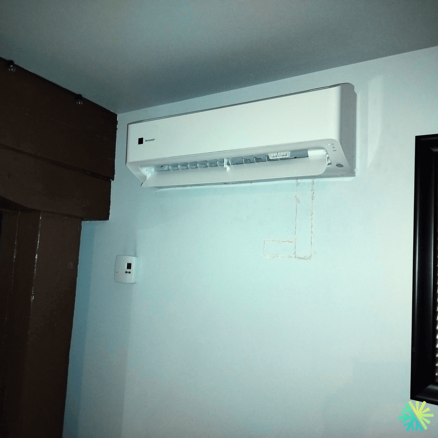 Installation d’une thermopompe murale Sharp à Rosemont–La Petite-Patrie