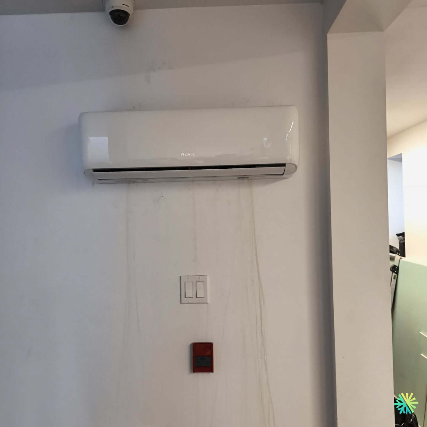 Réparation d’une thermopompe murale Gree à Rosemont–La Petite-Patrie