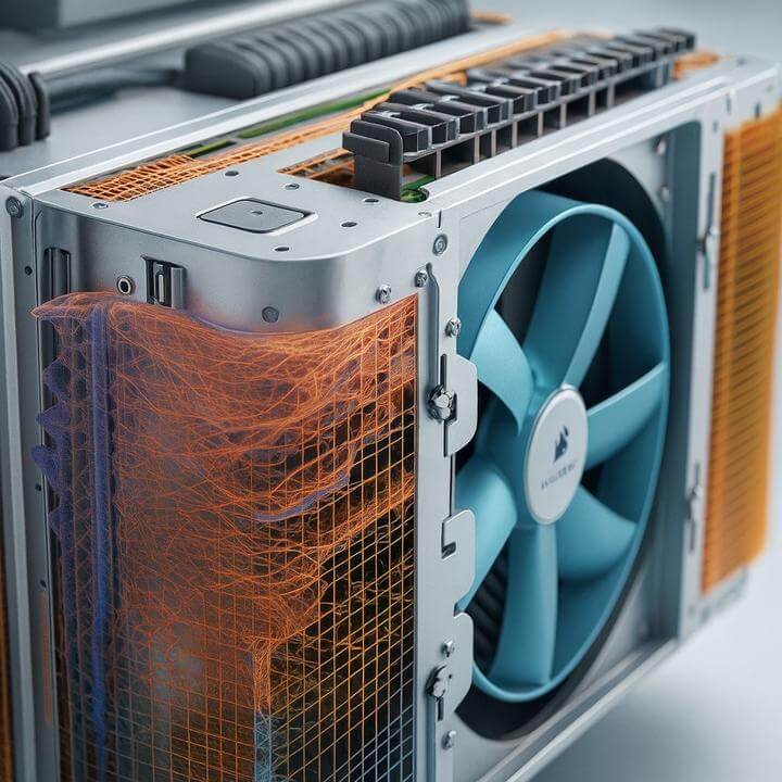 Système monobloc illustrant comment la filtration et la purification de l'air sont-elles gérées dans les systèmes monoblocs.