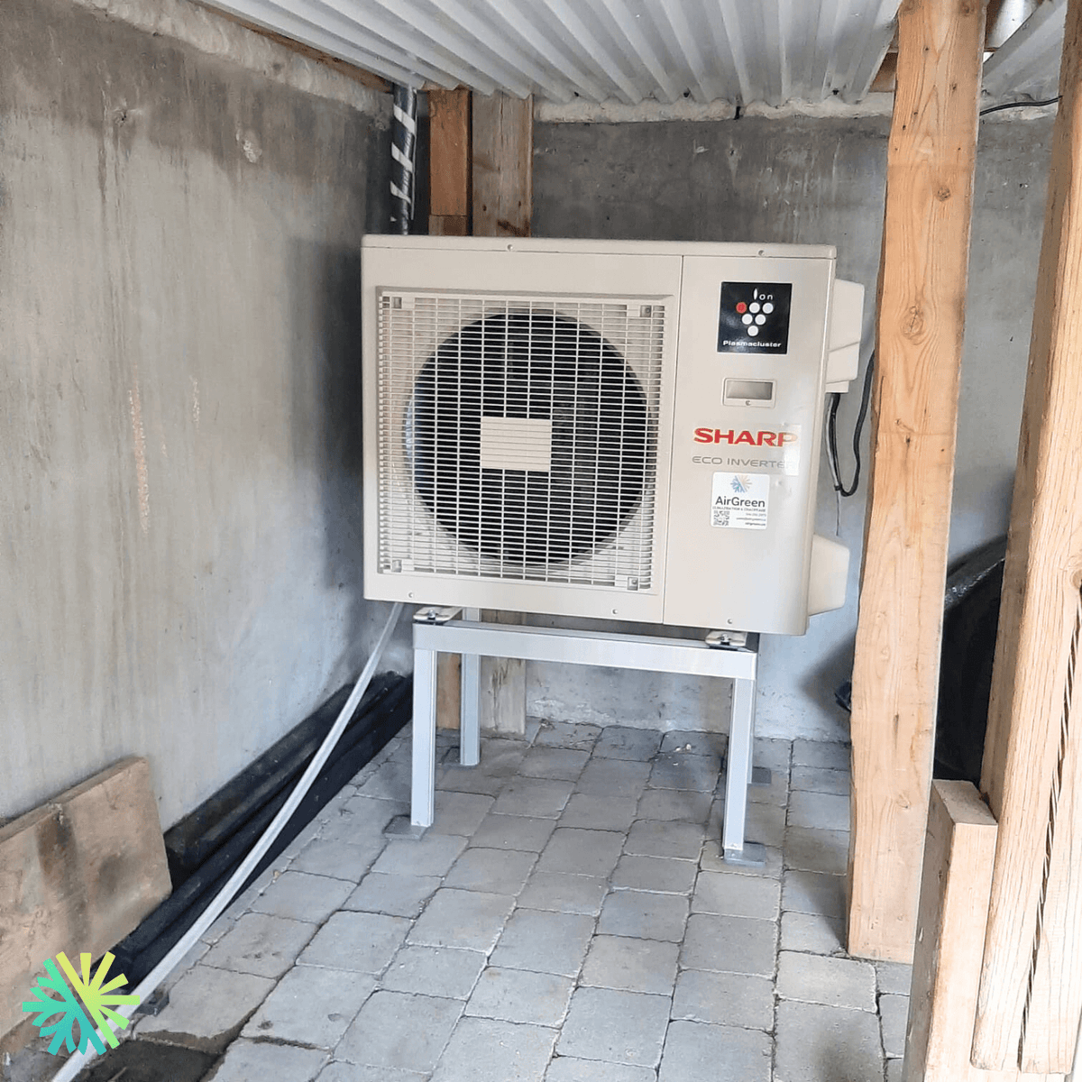 Installation d’une Mini Split Thermopompe SHARP ZU1 à Châteauguay