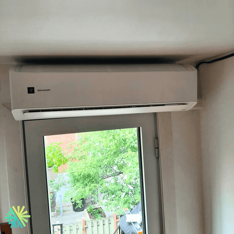 Installation d’une Thermopompe Murale Sharp ZHU à Oka