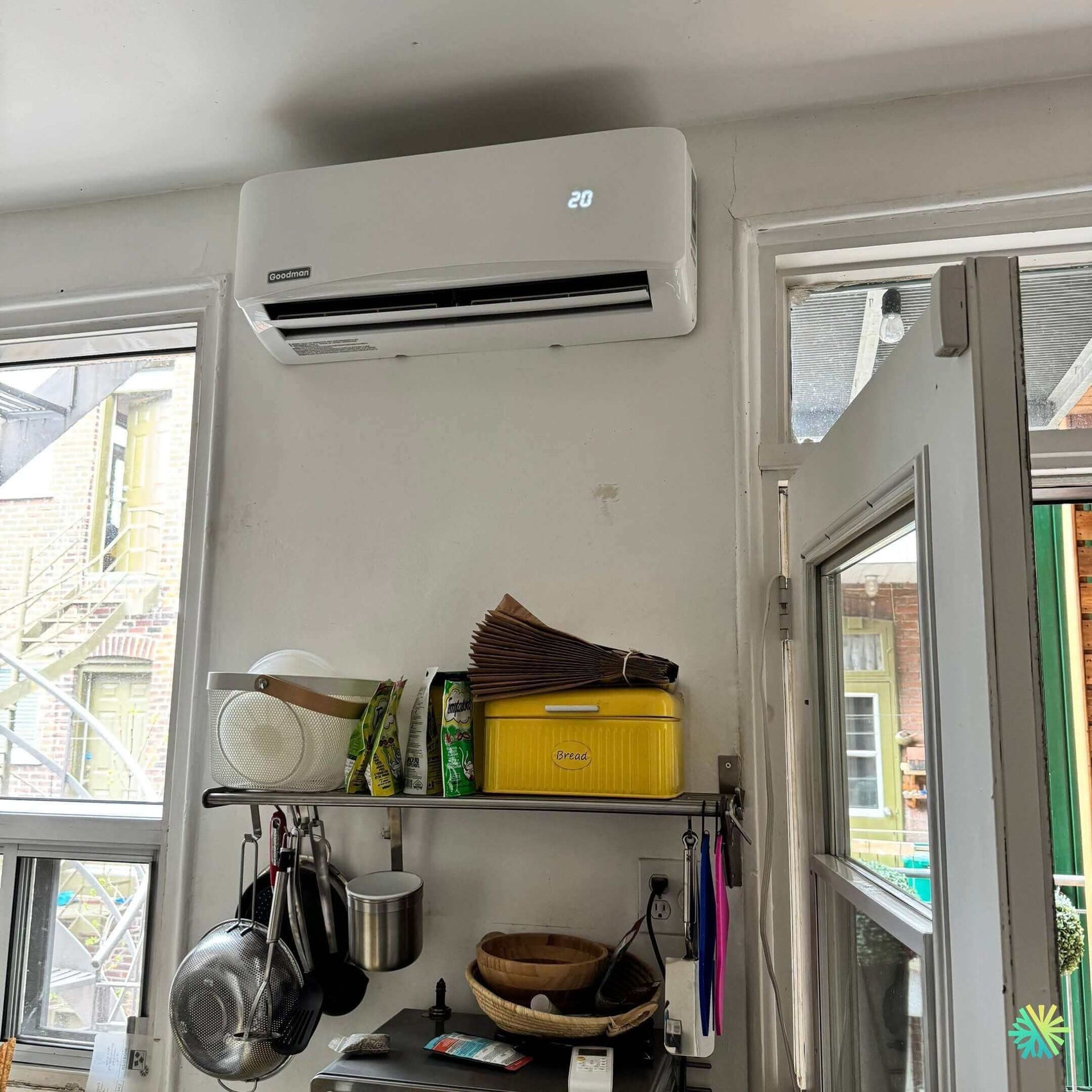 Installation d’une Goodman thermopompe murale à Plateau-Mont-Royal