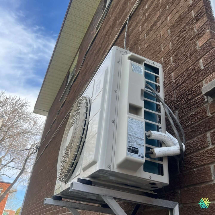 Réparation d’une thermopompe murale Midea à Rosemont–La Petite-Patrie