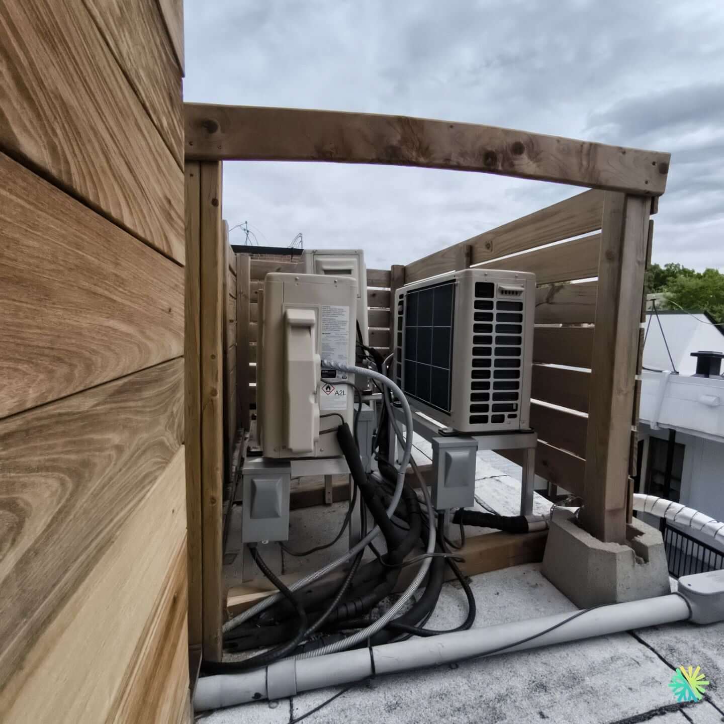 Installation d’une Gree Vireo thermopompe murale à Plateau-Mont-Royal