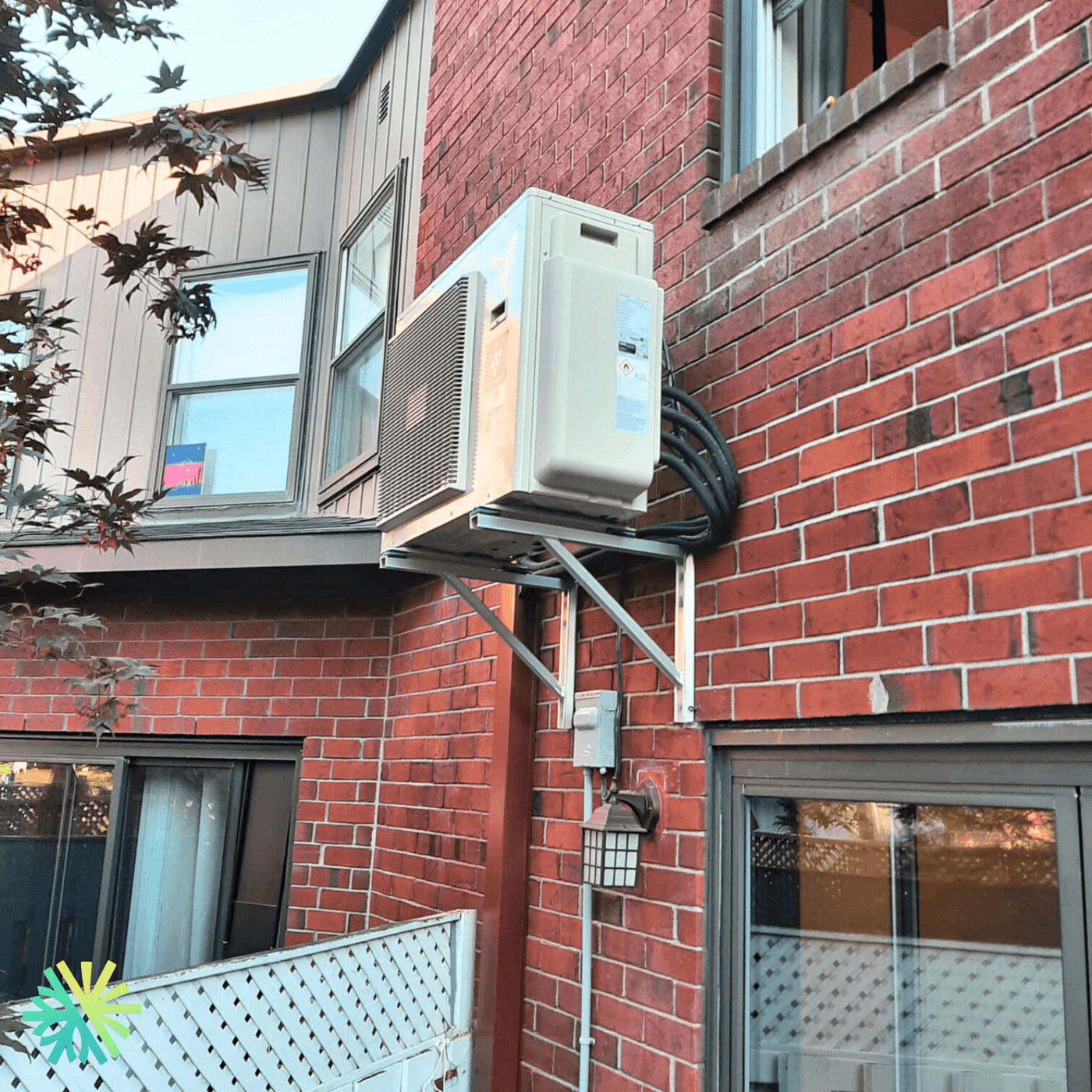 Installation d’une thermopompe Sharp BU DoubleZone à Brossard